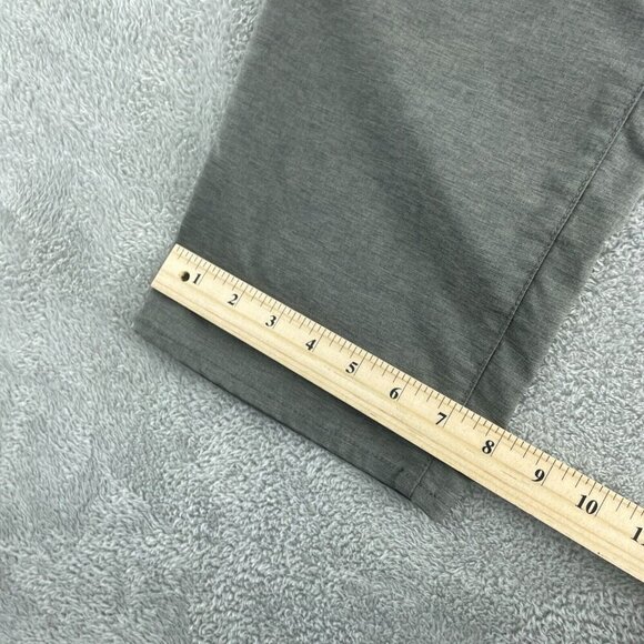 Dunning Mens Gray Golf Pants Size 36/30 Flaw 3482 - Picture 7 of 10